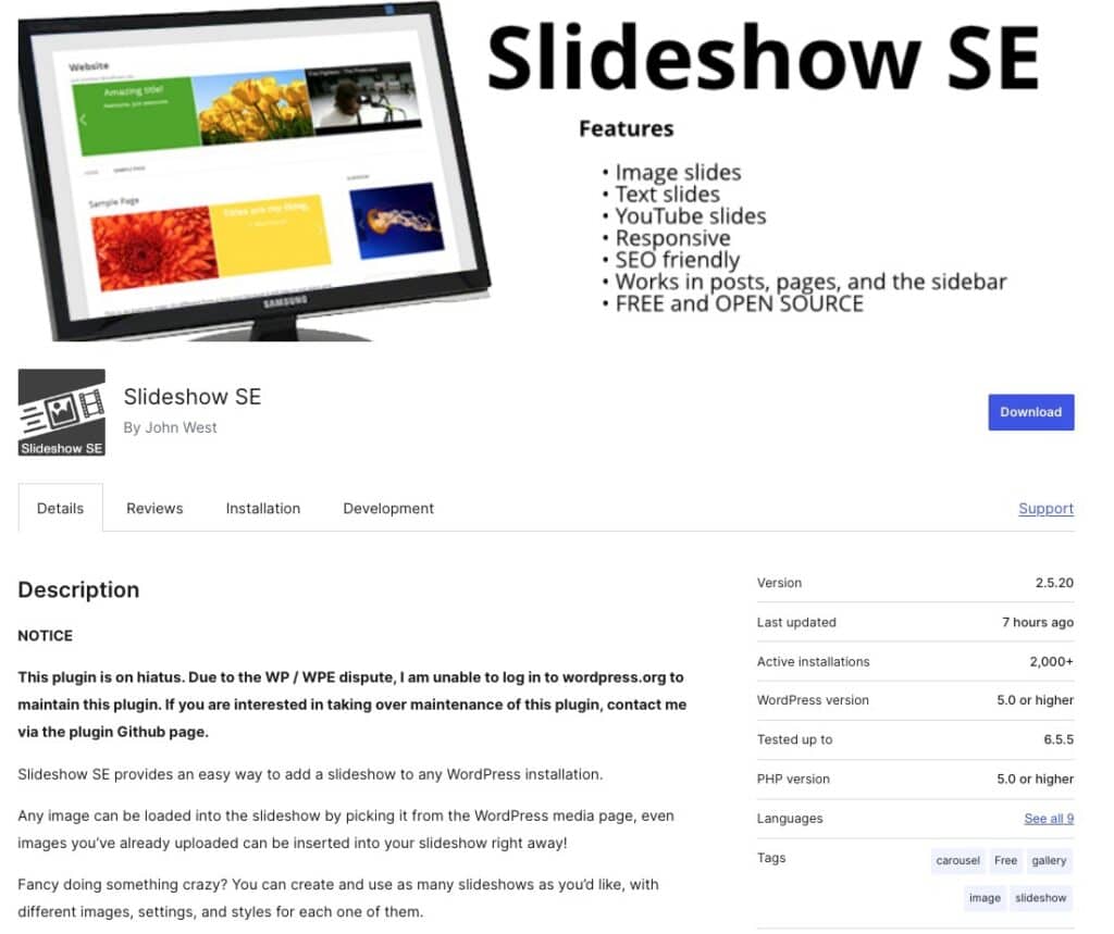 Slideshow Se