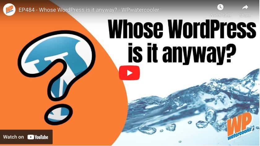 Whose Wordpress Is It Anyway