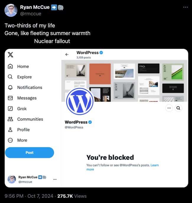 Ryan Mccue WordPress Drama